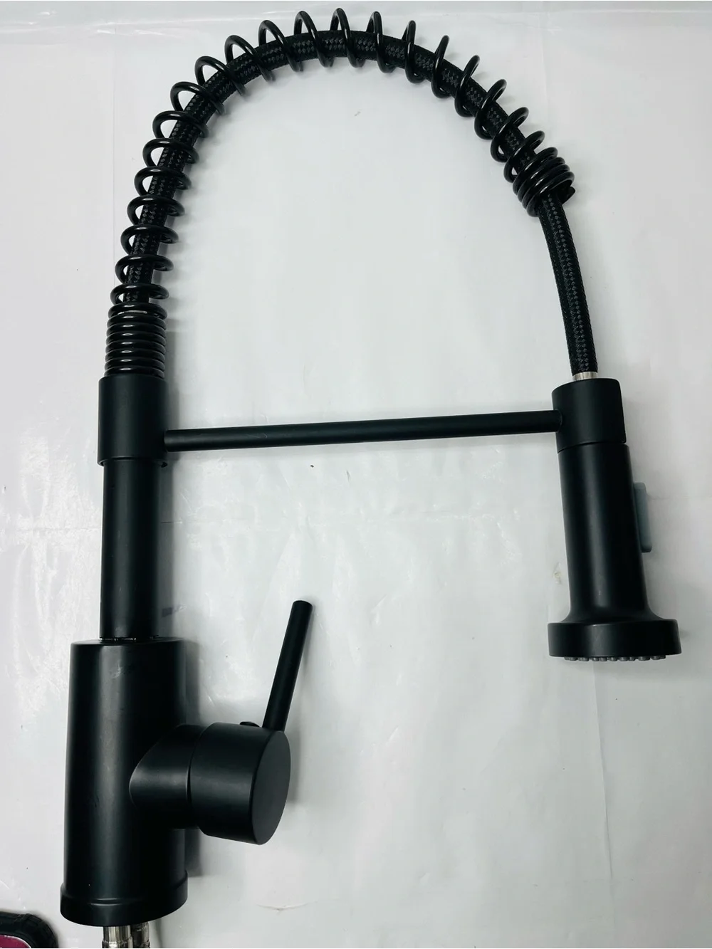 Project Source Flynt Kitchen Faucet black  Commercial New Never Used No Box